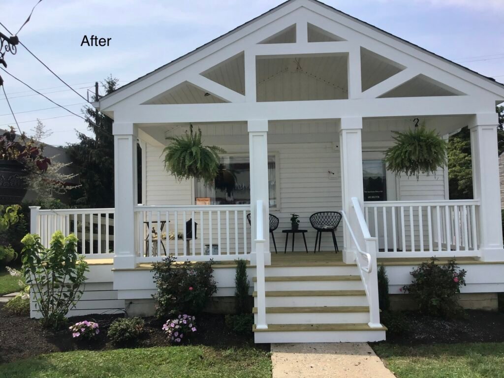 Deck Installation at one of my client home in New Jersey